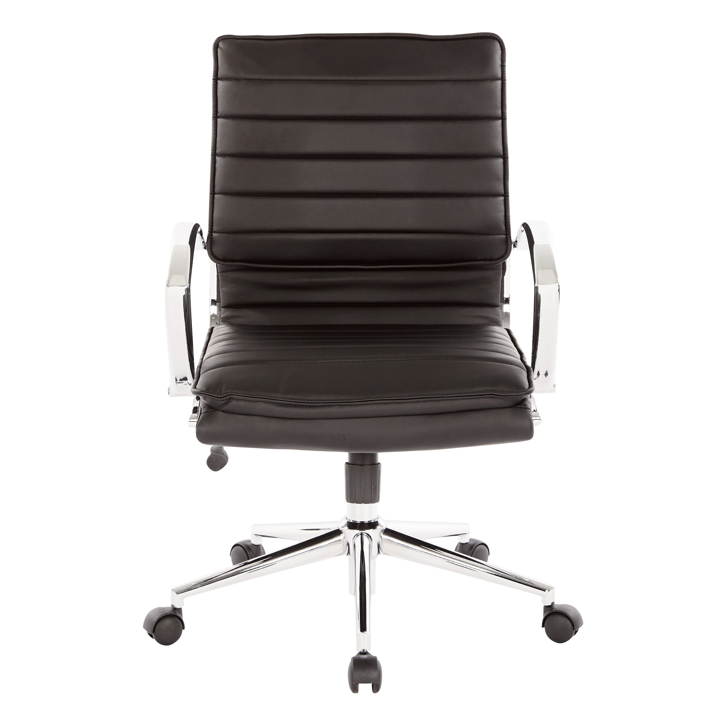 Mid Back Manager's Faux Lthr Chair